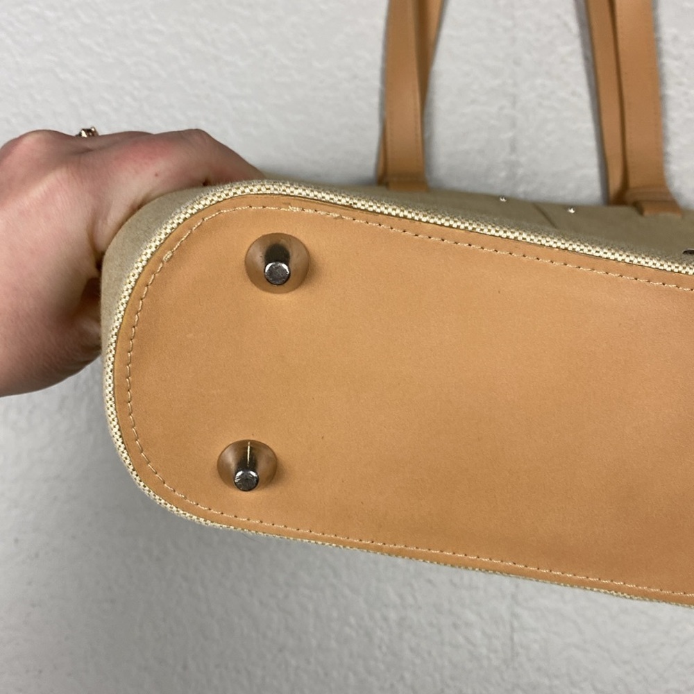 carla mancini neutral shoulder bag - Picture 6 of 7